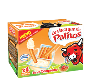 La Vaca que ríe Palitos Sabor Campesino